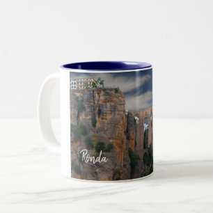 Tasse 2 Couleurs Tourner d'en haut - Ronda - L'Espagne réelle
