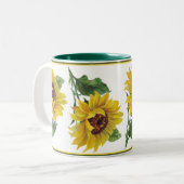 Tasse 2 Couleurs Tournesol doré (Devant gauche)