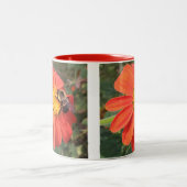 Tasse 2 Couleurs Tournesol mexicain et abeille (Centre)