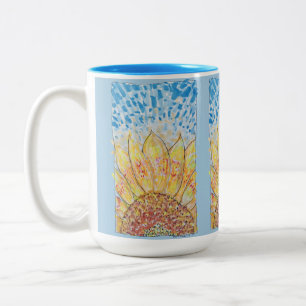 Tasse 2 Couleurs Tournesol Radiant Bloom