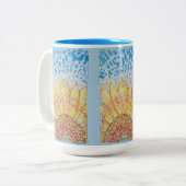 Tasse 2 Couleurs Tournesol Radiant Bloom (Devant gauche)