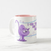 Tasse 2 Couleurs Tours de chat (Devant gauche)