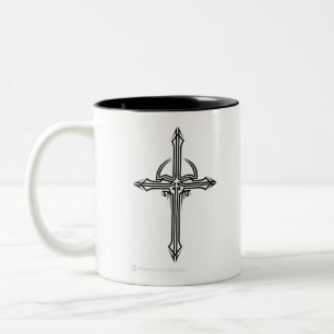 Tasse 2 Couleurs Tous les nouveaux t-shirts de croix de cou