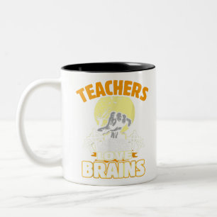 Tasse 2 Couleurs Tous les professeurs de sciences Love Cerveaux Jok