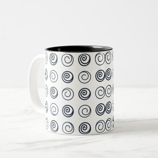 Tasse 2 Couleurs Tous les rouleaux de cannelle (Devant gauche)