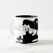 Tasse 2 Couleurs Tous mis sur cric (Devant gauche)