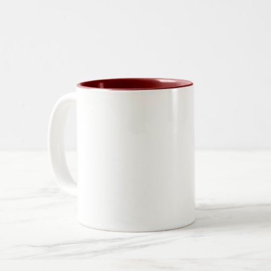Tasse 2 Couleurs Tout américain (Devant gauche)