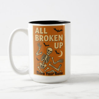 Tasse 2 Couleurs Tout est fini depuis que tu es parti