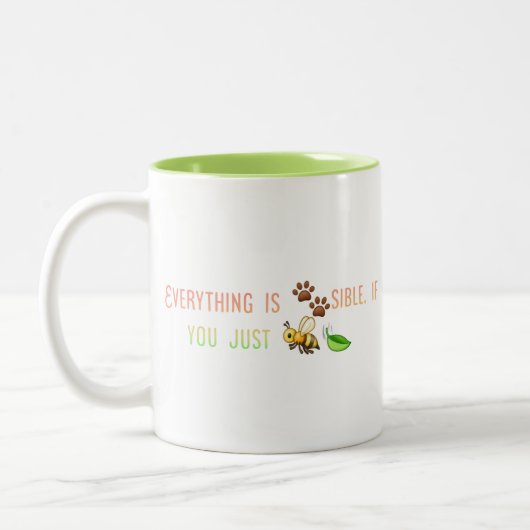 Tasse 2 Couleurs Tout est impeccable (Gauche)