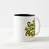 Tasse 2 Couleurs Tout est possible (Devant droit)