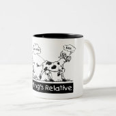 Tasse 2 Couleurs Tout est relatif (Devant droit)