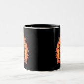 Tasse 2 Couleurs Tout est un feu d'ordures (Centre)