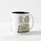 Tasse 2 Couleurs Tout le monde a une histoire (Devant droit)