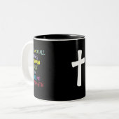 TASSE 2 COULEURS TOUT LE NOIR DE CHOSES (Devant gauche)