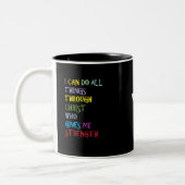 TASSE 2 COULEURS TOUT LE NOIR DE CHOSES (Gauche)