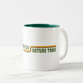 Tasse 2 Couleurs Trace de Wabash sentier de la nature Iowa (Devant droit)