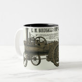 TASSE 2 COULEURS TRACTION DES MOTEURS À VAPEUR EXPLOITATION FERME D (Devant gauche)