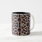 Tasse 2 Couleurs traditional pattern (Devant droit)