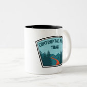 Tasse 2 Couleurs Trail Continental Divide (Devant droit)