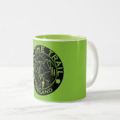 Tasse 2 Couleurs Trail Running Irlande (Devant droit)