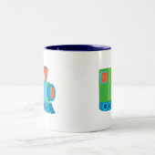 Tasse 2 Couleurs Train Cute Choo Choo (Centre)