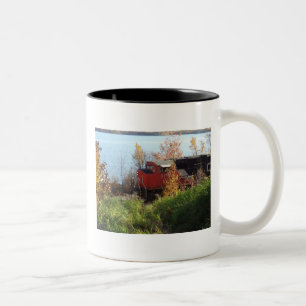 Tasse 2 Couleurs Train d'automne