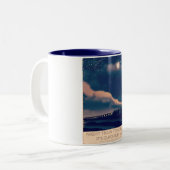 Tasse 2 Couleurs Train de nuit pour l'Écosse (Devant gauche)