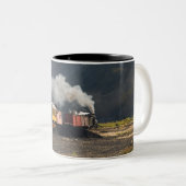 Tasse 2 Couleurs Train de vapeur (Devant droit)