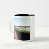 Tasse 2 Couleurs Train paysager (Devant gauche)