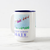 Tasse 2 Couleurs Traînant derrière encore (Devant gauche)