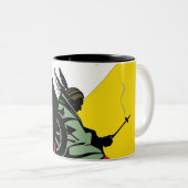 Tasse 2 Couleurs Traînée des larmes (Devant droit)