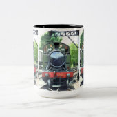 TASSE 2 COULEURS TRAINS À VAPEUR (Centre)