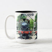 TASSE 2 COULEURS TRAINS À VAPEUR (Gauche)