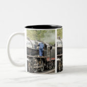 TASSE 2 COULEURS TRAINS À VAPEUR (Gauche)