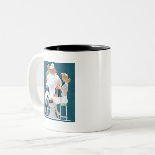 Tasse 2 Couleurs Traitement complet (Devant gauche)