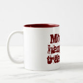 Tasse 2 Couleurs Traitement de gueule de bois de matin (Gauche)