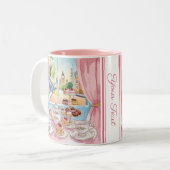 Tasse 2 Couleurs Traitements de fruits de mer à Londres - Cakes Cof (Devant gauche)