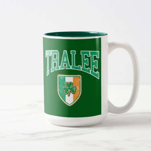 Tasse 2 Couleurs TRALEE Irlande (Droit)
