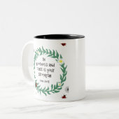 Tasse 2 Couleurs Tranquillité et confiance (Devant gauche)