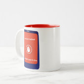 Tasse 2 Couleurs Transaction refusée : Pas assez de F***s à donner (Devant gauche)