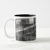Tasse 2 Couleurs Transformation de Paris : Construction en 1861 (Gauche)