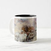 Tasse 2 Couleurs Transport de coton, Inde, 1862 (la semaine (Devant gauche)