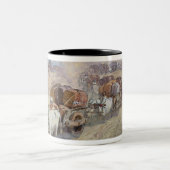 Tasse 2 Couleurs Transport de coton, Inde, 1862 (la semaine (Centre)