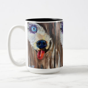 Tasse 2 Couleurs Transport de marionnettes en Alaska