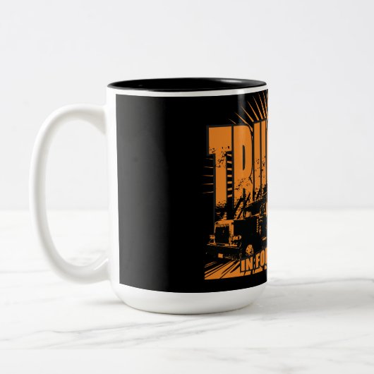Tasse 2 Couleurs Transports longue distance (Gauche)