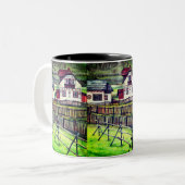 Tasse 2 Couleurs Transylvanie, Roumanie (Devant gauche)