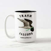 Tasse 2 Couleurs Trash Falcons Café officiel Mug! (Gauche)