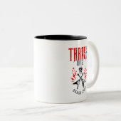 Tasse 2 Couleurs Trash Metal ne meurt jamais (Devant droit)