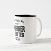 Tasse 2 Couleurs Travail de rédacteur de marinier (Devant droit)