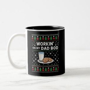 Tasse 2 Couleurs Travail sur mon corps de papa Grossesse Nouvelle m